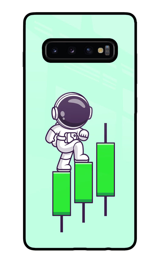 Astronaut Trader Samsung S10 Plus Glass Case