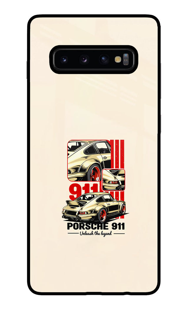 Classic Porsche 911 Samsung S10 Plus Glass Case