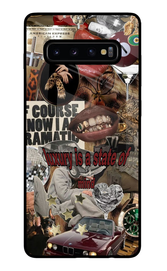 Luxury Samsung S10 Plus Glass Case