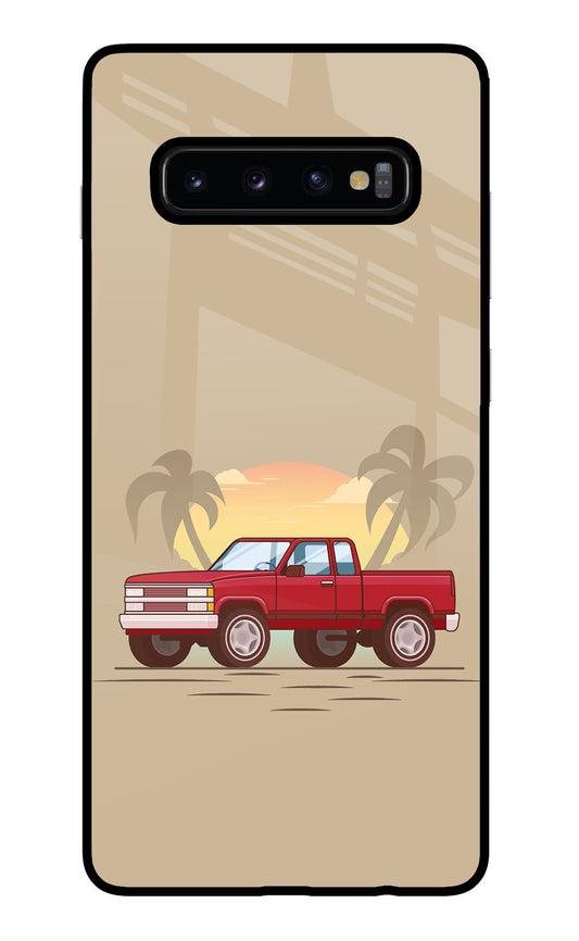 Desert Classic Drive Samsung S10 Plus Glass Case