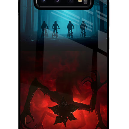 Ordinary Things Downside Up Samsung S10 Plus Glass Case Back Cover by Casekaro