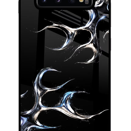 Chrome Tribal Samsung S10 Plus Glass Case
