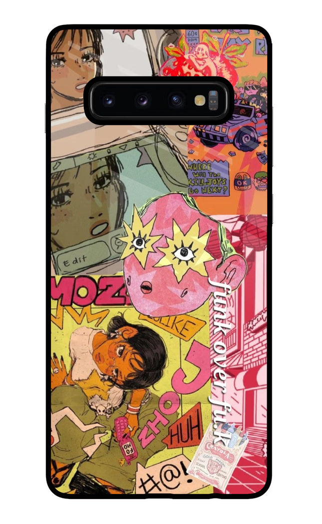 Funkover Samsung S10 Plus Glass Case