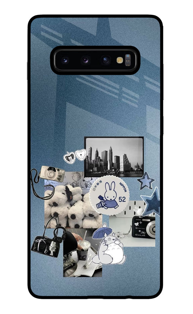 Miffy Samsung S10 Plus Glass Case Back Cover by Casekaro