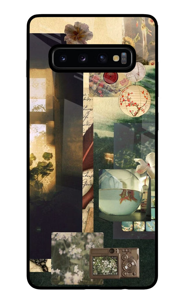 Summer Samsung S10 Plus Glass Case