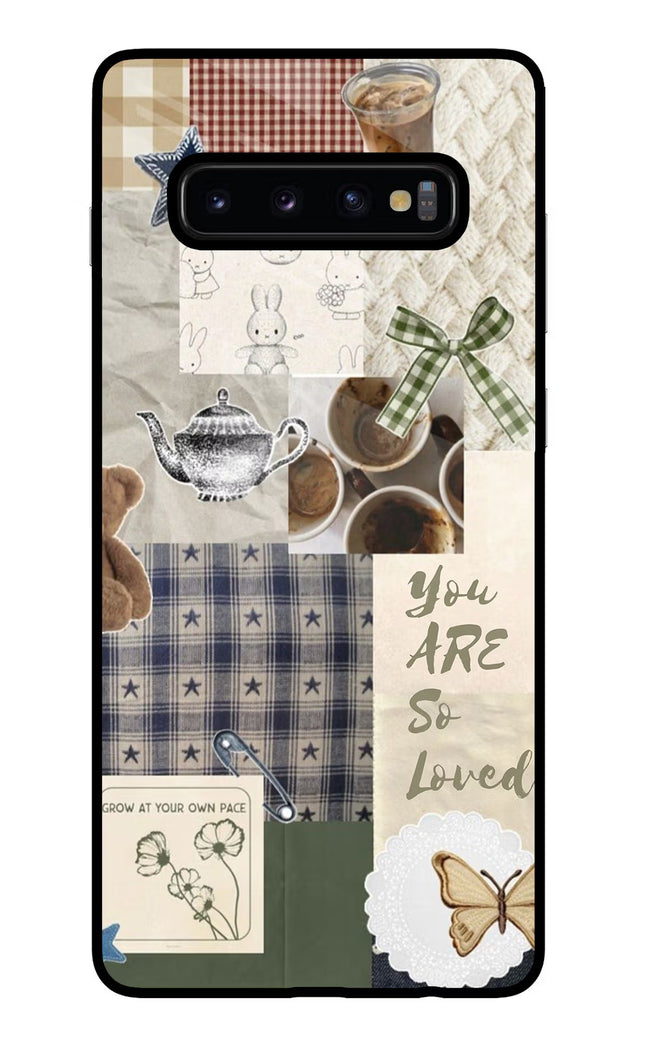 Cookie Samsung S10 Plus Glass Case