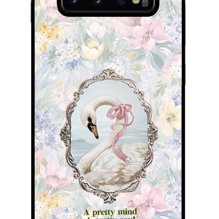 Pretty Mind Pretty Soul Samsung S10 Plus Glass Case