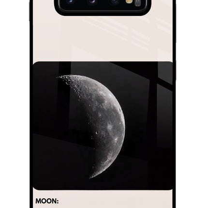 Moon Phase Samsung S10 Plus Glass Case