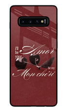 Velvet Cherry Samsung S10 Plus Glass Case