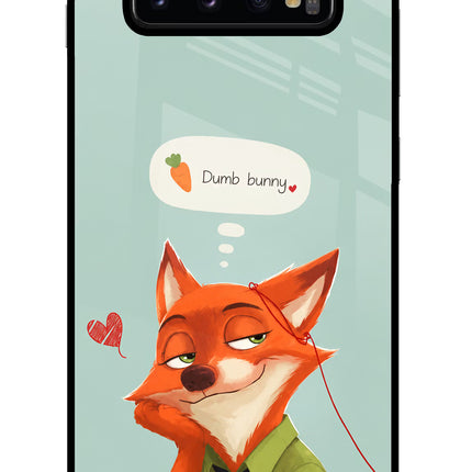 Nick Charm Samsung S10 Plus Glass Case