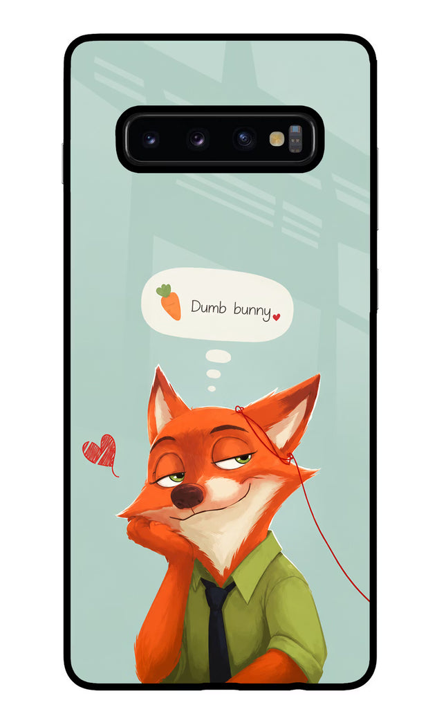 Nick Charm Samsung S10 Plus Glass Case
