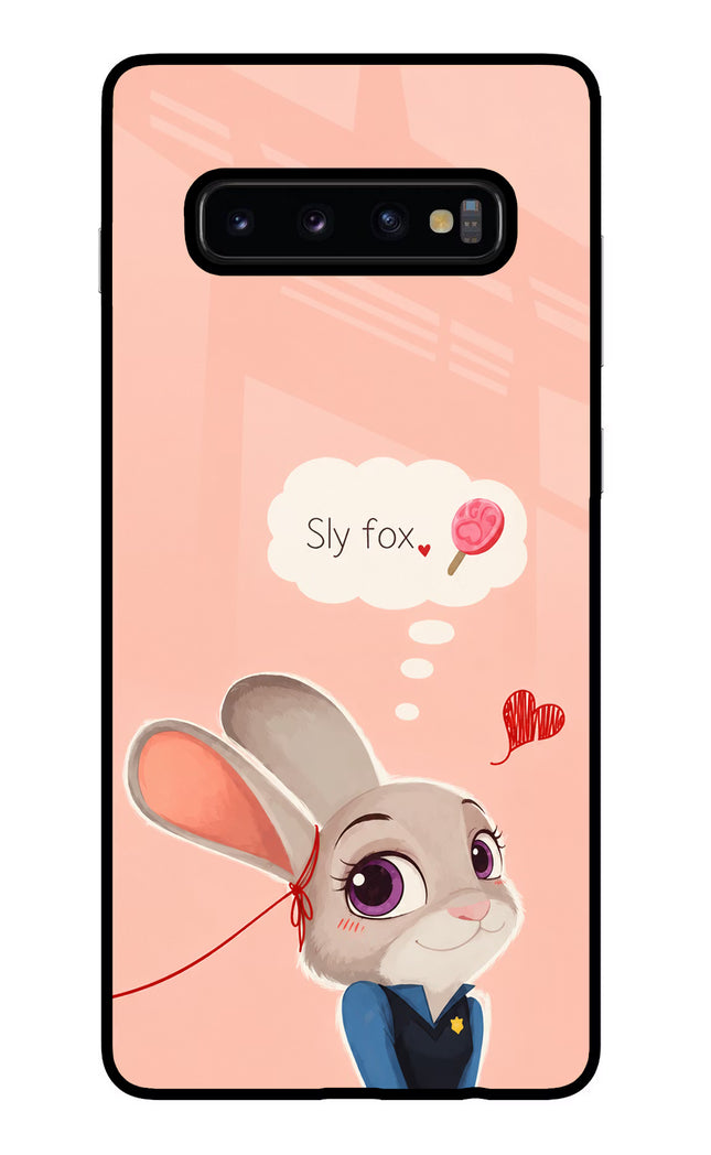Judy Charm Samsung S10 Plus Glass Case