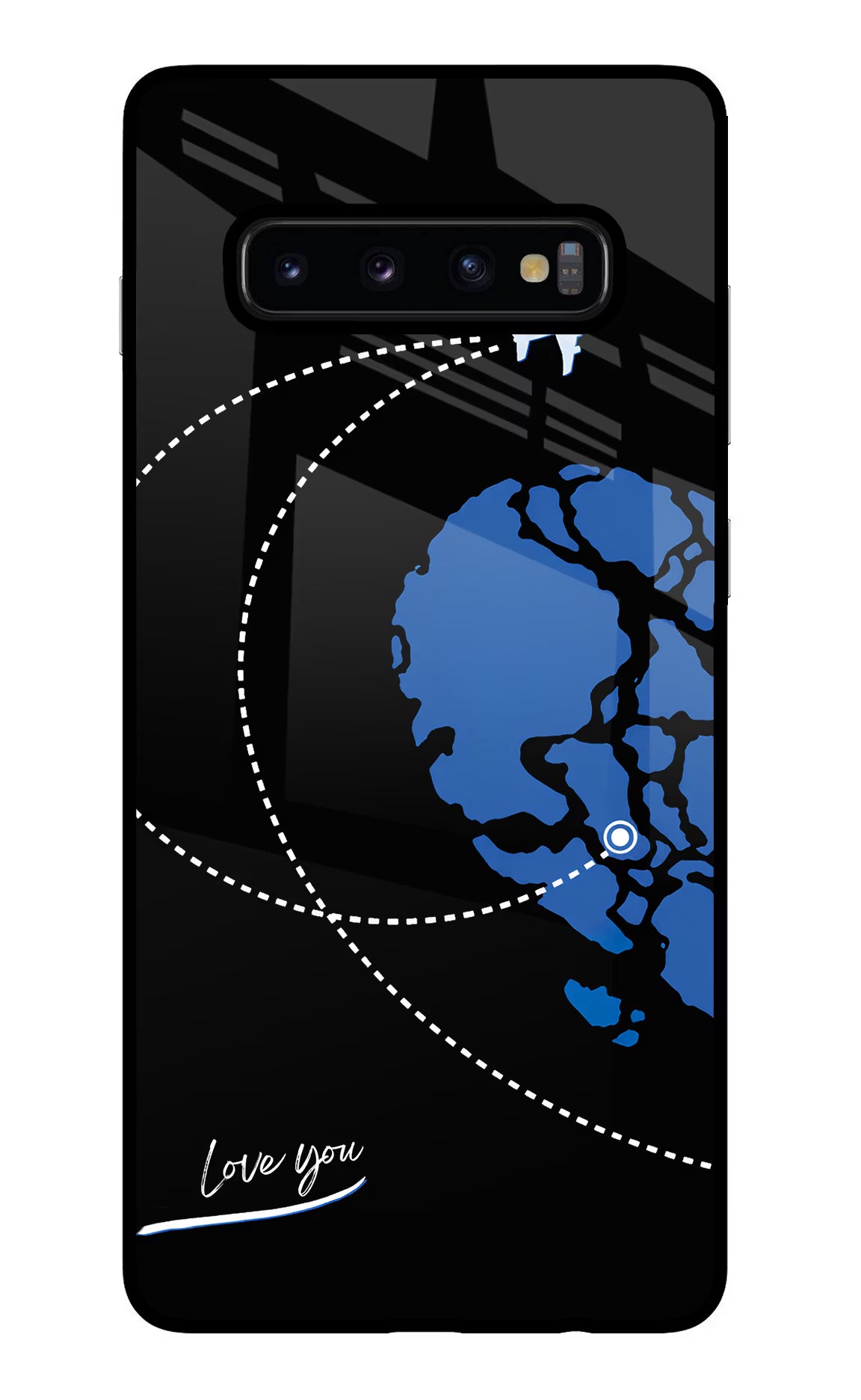 Love Orbit Samsung S10 Plus Glass Case