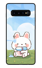 Bunny Treat Samsung S10 Plus Glass Case
