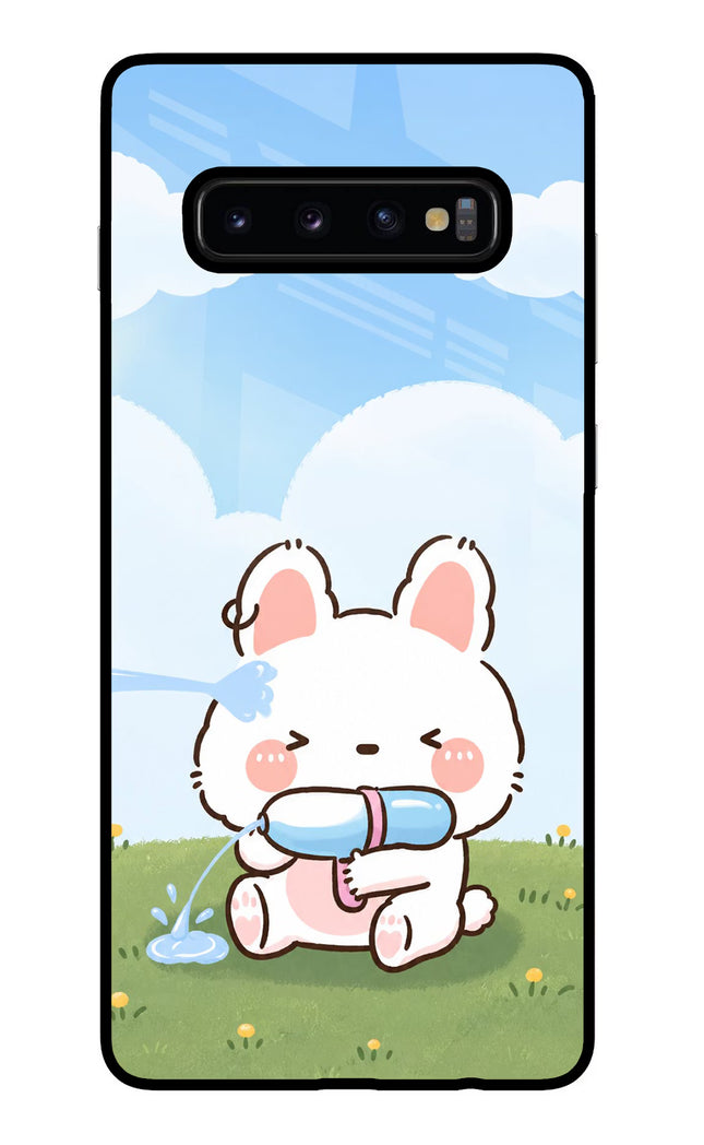 Bunny Treat Samsung S10 Plus Glass Case
