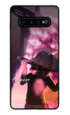 Forever Cat Samsung S10 Plus Glass Case