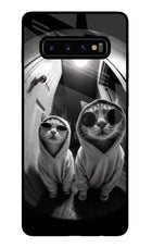 Hood Cats Samsung S10 Plus Glass Case