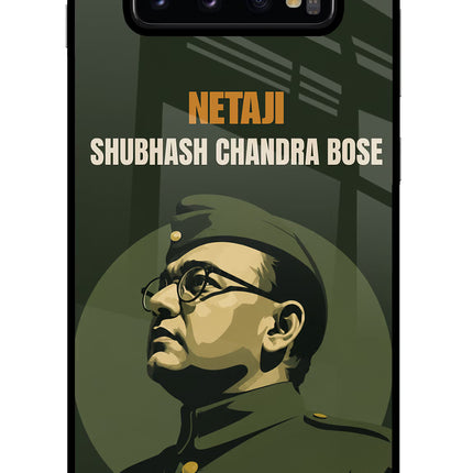 Netaji Legacy Samsung S10 Plus Glass Case