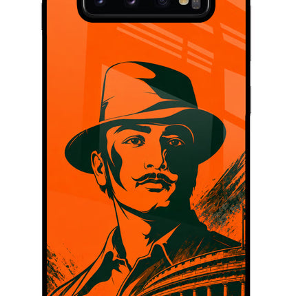 Bhagat Singh Legacy Samsung S10 Plus Glass Case