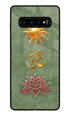 Om & Lotus Samsung S10 Plus Glass Case