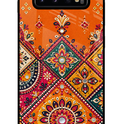 Kutch Glow Samsung S10 Plus Glass Case
