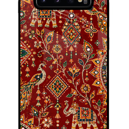 Laal Riwaaz Samsung S10 Plus Glass Case