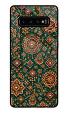 Green Pataka Samsung S10 Plus Glass Case