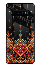 Noir Mehfil Samsung S10 Plus Glass Case