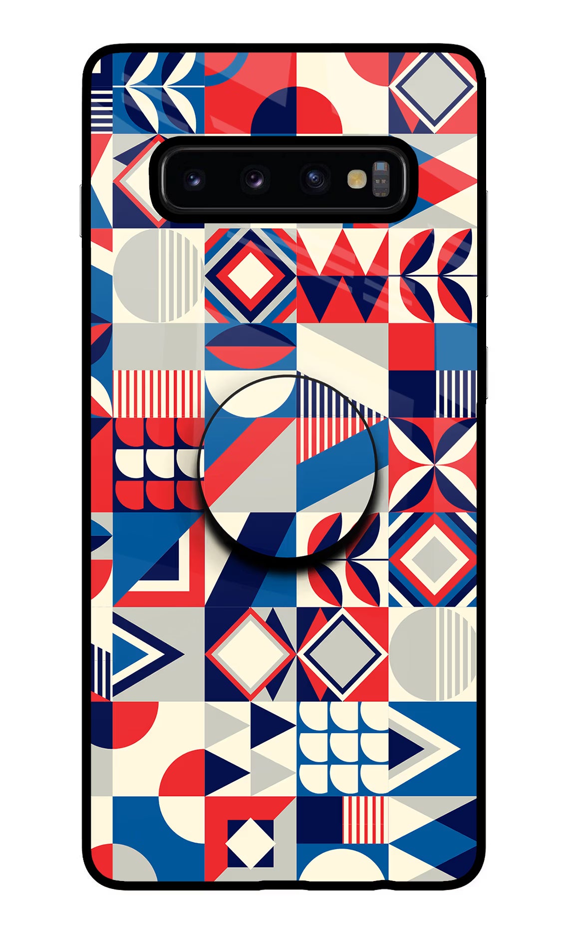 Colorful Pattern Samsung S10 Plus Pop Case by Casekaro