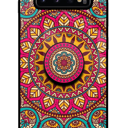 Mandala Samsung S10 Plus Glass Case