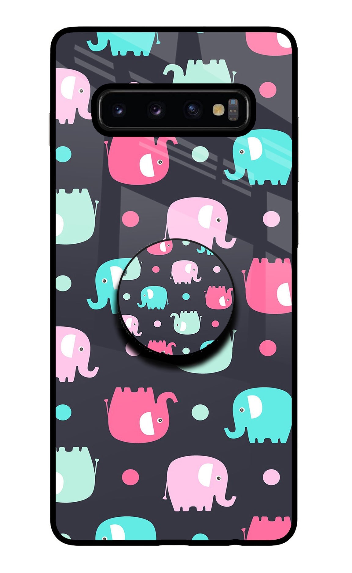 Baby Elephants Samsung S10 Plus Pop Case