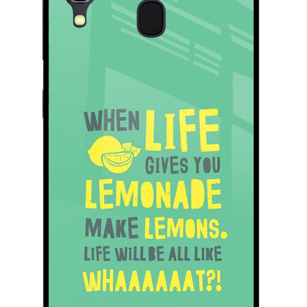 Quote Samsung A30 Glass Case Back Cover by Casekaro
