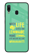 Quote Samsung A30 Glass Case