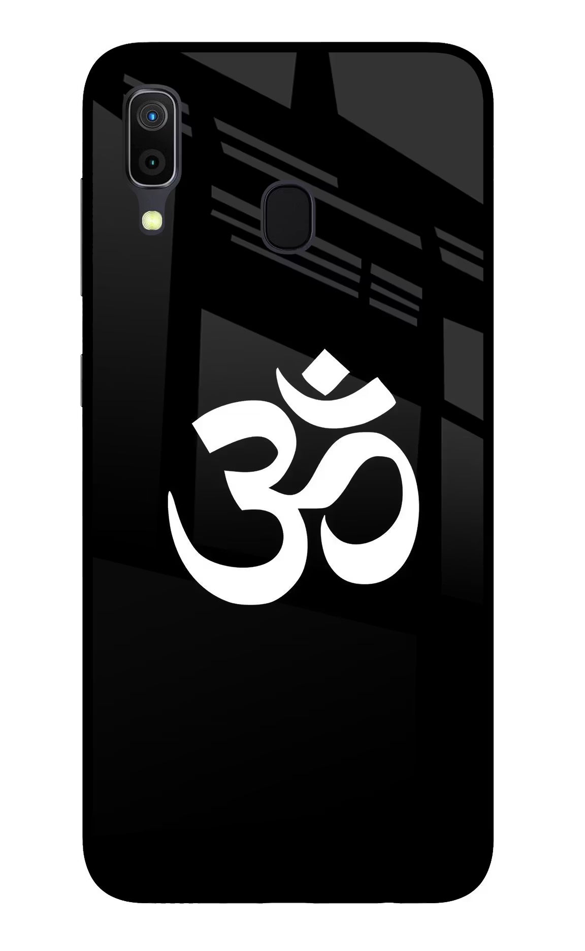 Om Samsung A30 Glass Case