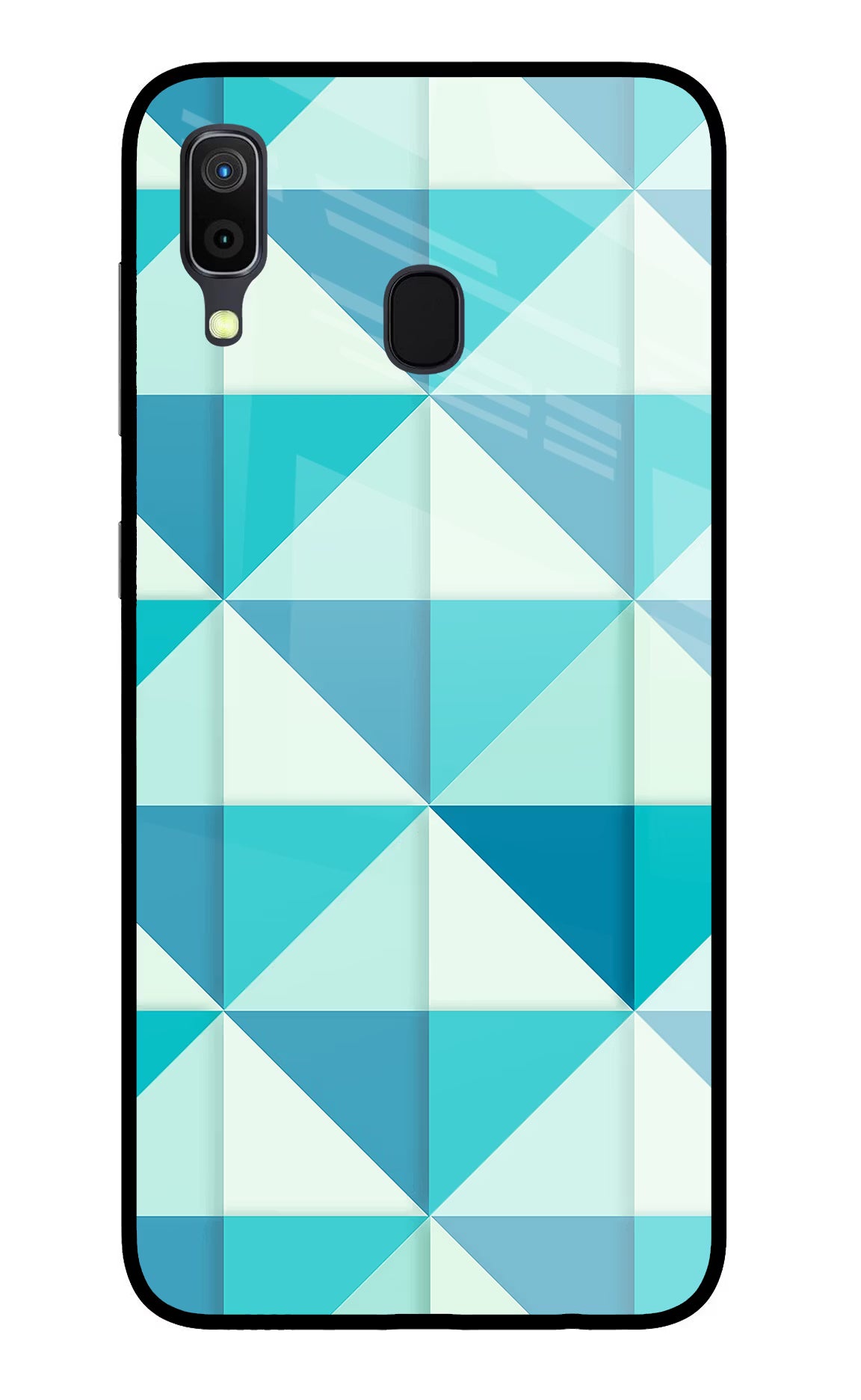 Abstract Samsung A30 Glass Case