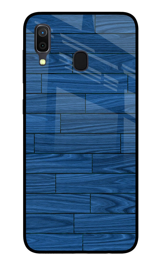 Wooden Texture Samsung A30 Glass Case