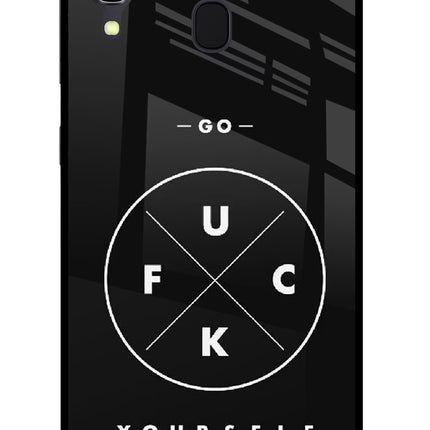 Go Fuck Yourself Samsung A30 Glass Case