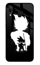Goku Shadow Samsung A30 Glass Case