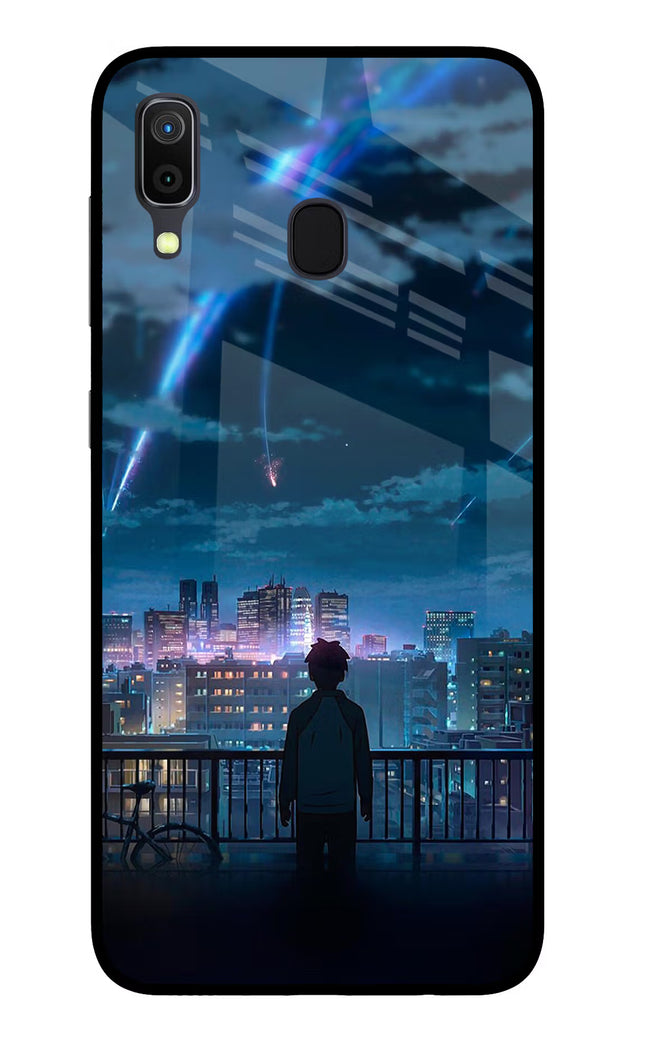 Anime Samsung A30 Glass Case Back Cover by Casekaro