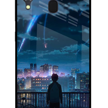 Anime Samsung A30 Glass Case
