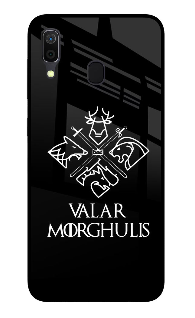 Valar Morghulis | Game Of Thrones Samsung A30 Glass Case Back Cover by Casekaro
