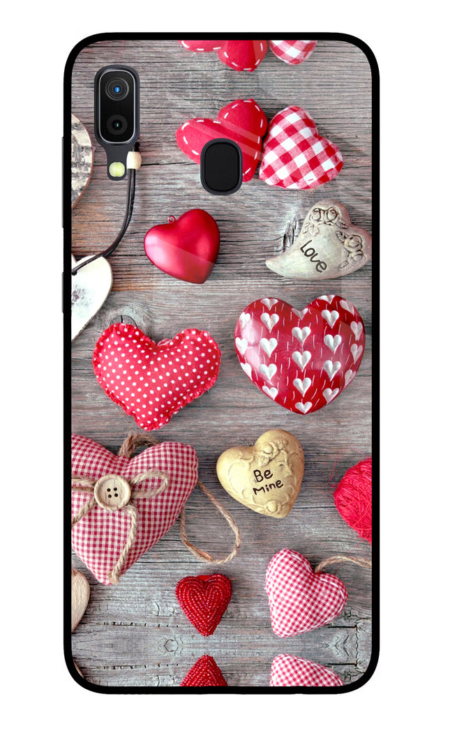 Love Wallpaper Samsung A30 Glass Case Back Cover by Casekaro