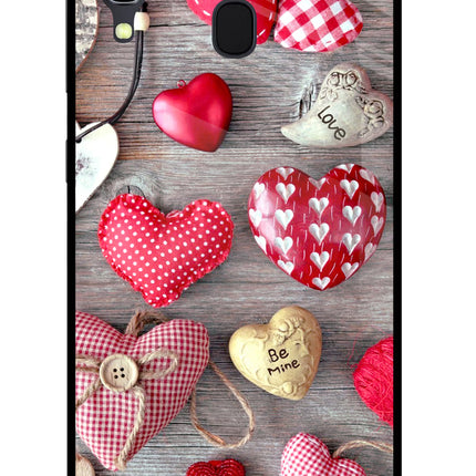 Love Wallpaper Samsung A30 Glass Case