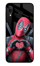 Deadpool Samsung A30 Glass Case