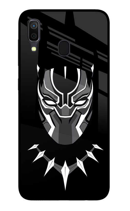 Black Panther Samsung A30 Glass Case