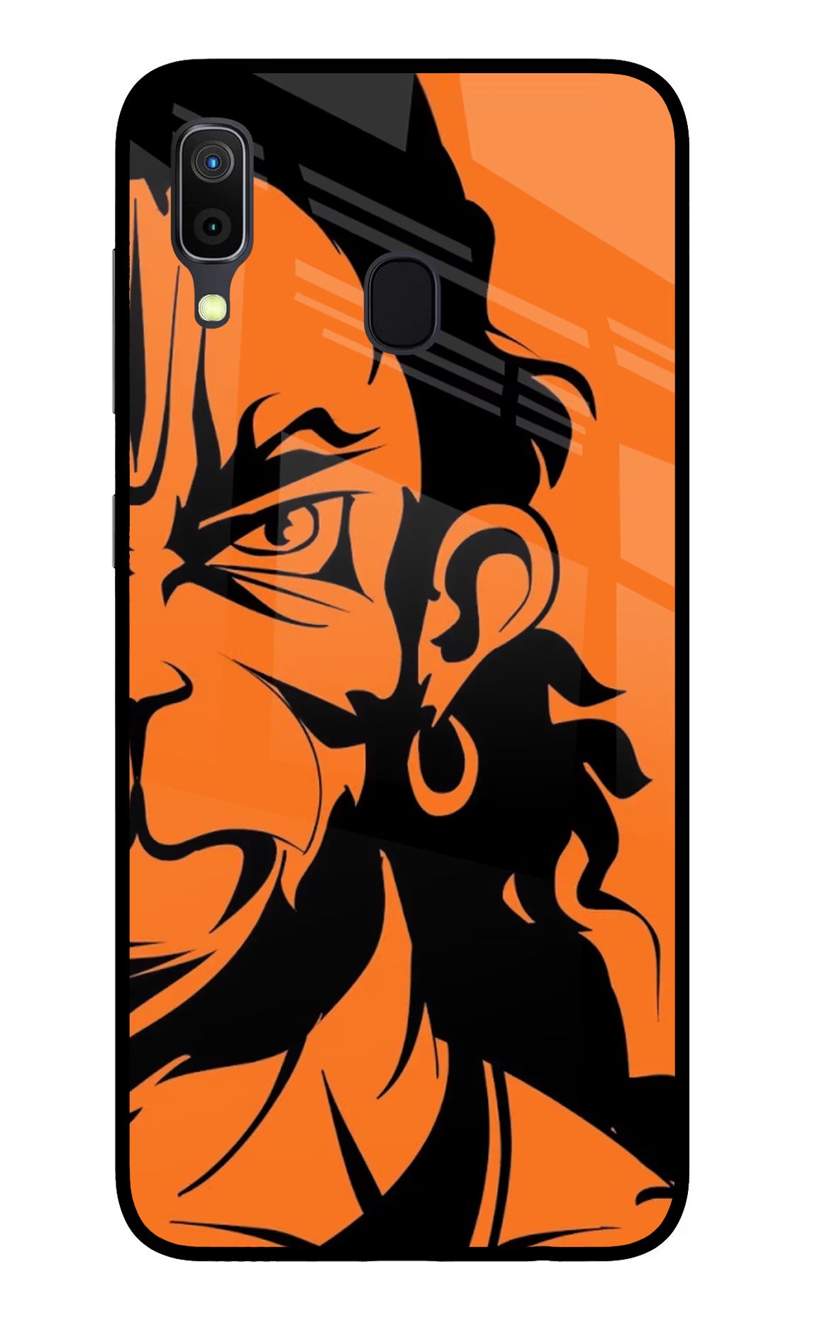 Hanuman Samsung A30 Glass Case Back Cover by Casekaro
