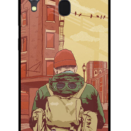 Adventurous Samsung A30 Glass Case