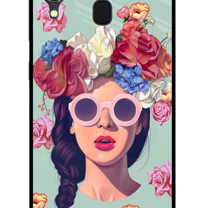 Pretty Girl Samsung A30 Glass Case