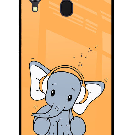 High On Music Samsung A30 Glass Case