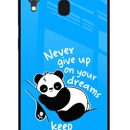 Keep Sleeping Samsung A30 Glass Case